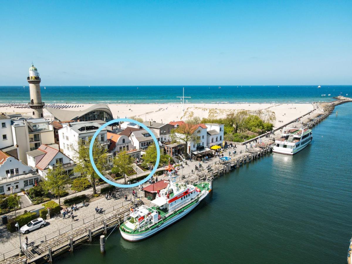Kapitaenshaus In Wasserlage! Traumapartments Warnemuende Rostock Extérieur photo
